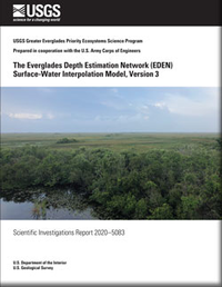 Cover of EDEN Surface-Water Interpolation Model, Version 3 report