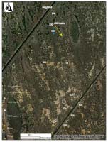 Aerial map showing Transient Flow 1 Suspended Sediment Load.